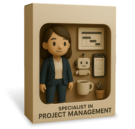 Illustrazione: specialist in project management